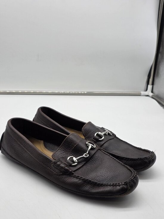 Cole Haan Other - Cole Haan Shoes Mens Size 9.5 Brown Leather Bit Driving Casual Damaged Loafers